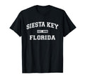 Siesta Key Florida Varsity Collegiate T-Shirt - Minimalist Print Men Women - T-Shirt, Sweatshirt, Hoodie