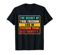 Motivational Freedom Self Care T-Shirt - Minimalist Print for Adults - T-Shirt, Sweatshirt, Hoodie
