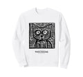 Processing Cat Meme Introvert Sweatshirt - Minimalist Print Men Women - T-Shirt, Sweatshirt, Hoodie