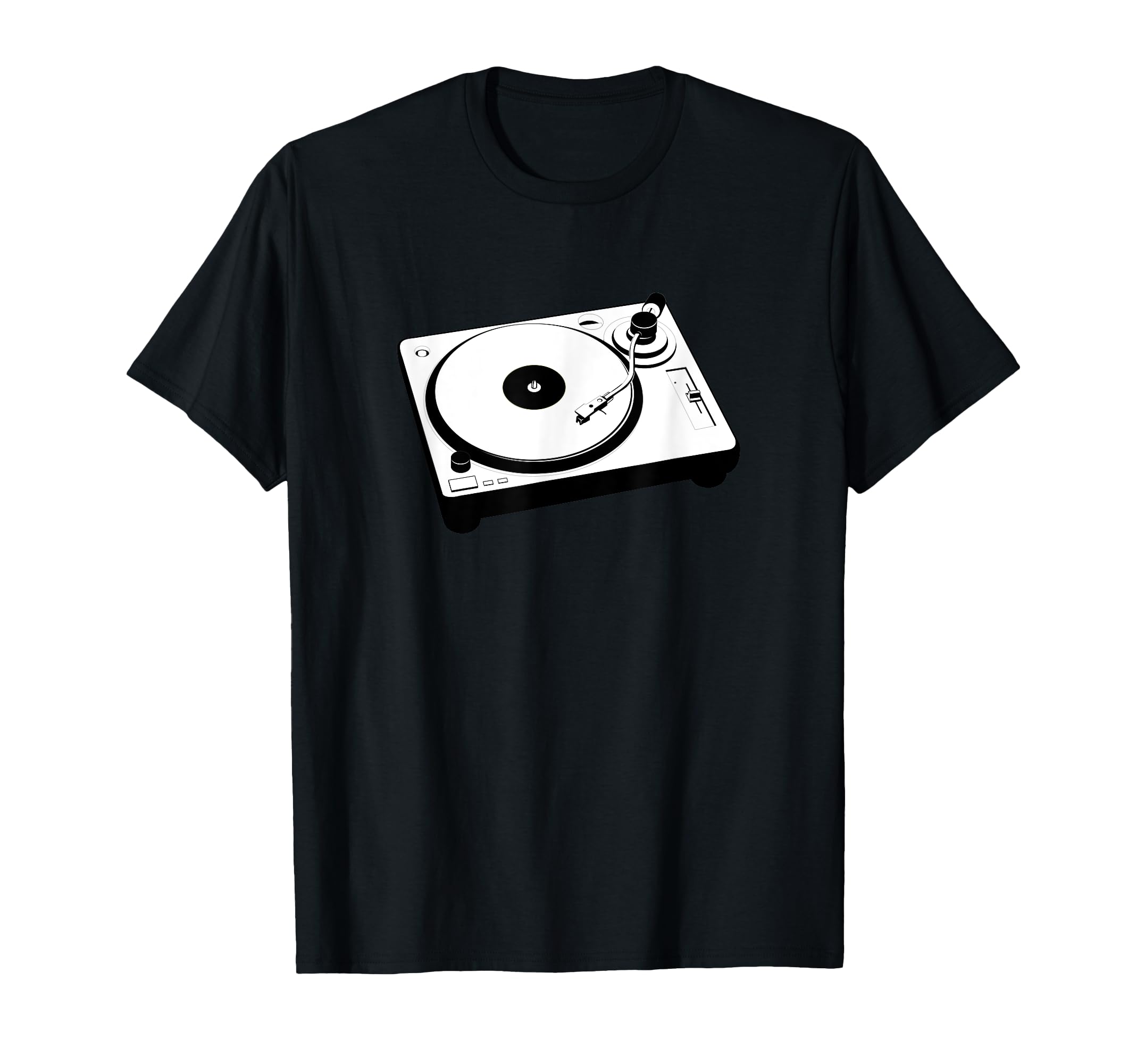 80S 90S Dj Electro Turntable Vinyl T-Shirt - Streetwear Style Men Women - T-Shirt, Sweatshirt, Hoodie