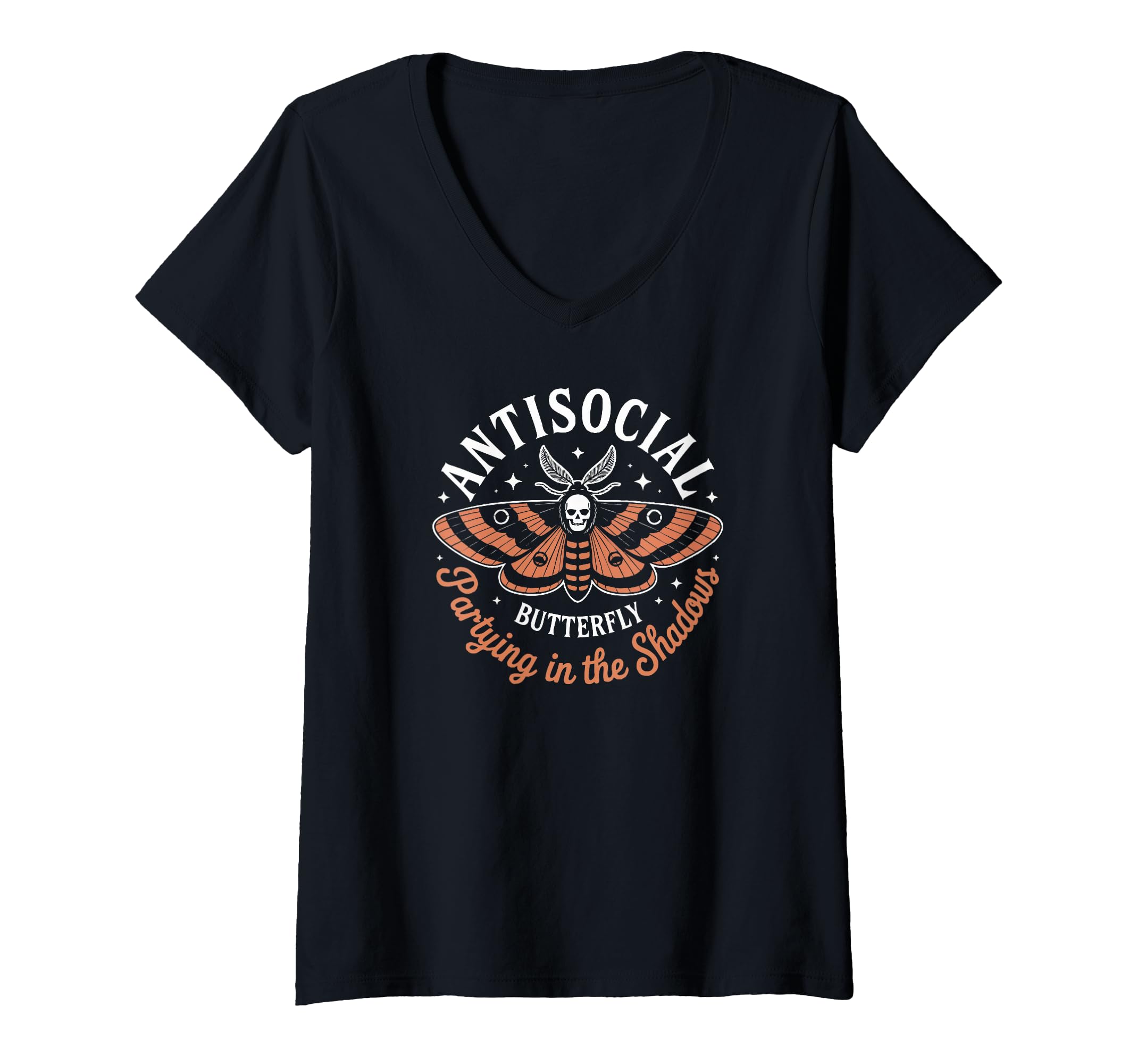 Womens Funny Anti Social Butterfly T-Shirt - Aesthetic Graphic for Adults - T-Shirt, Sweatshirt, Hoodie