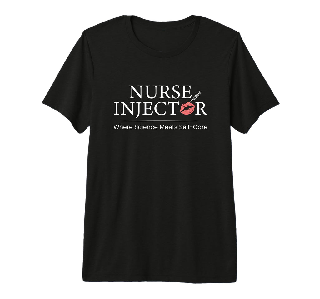 Nurse Injector Science Meets Self Care T-Shirt - Unique Graphic Unisex - T-Shirt, Sweatshirt, Hoodie