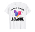 Balloons Burst Depression Mental T-Shirt - Aesthetic Graphic Men Women - T-Shirt, Sweatshirt, Hoodie