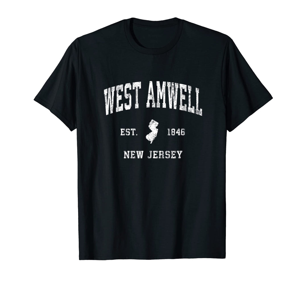 West Amwell New Jersey Nj Athletic T-Shirt - Casual Everyday Wear Unisex - T-Shirt, Sweatshirt, Hoodie