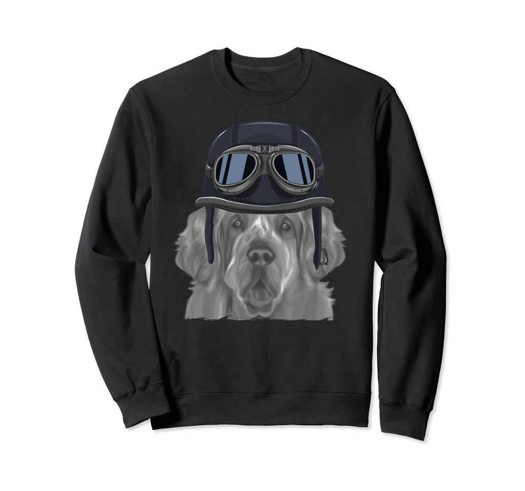 Clumber Spaniel Wearing Sweatshirt - Casual Everyday Wear for Adults - T-Shirt, Sweatshirt, Hoodie