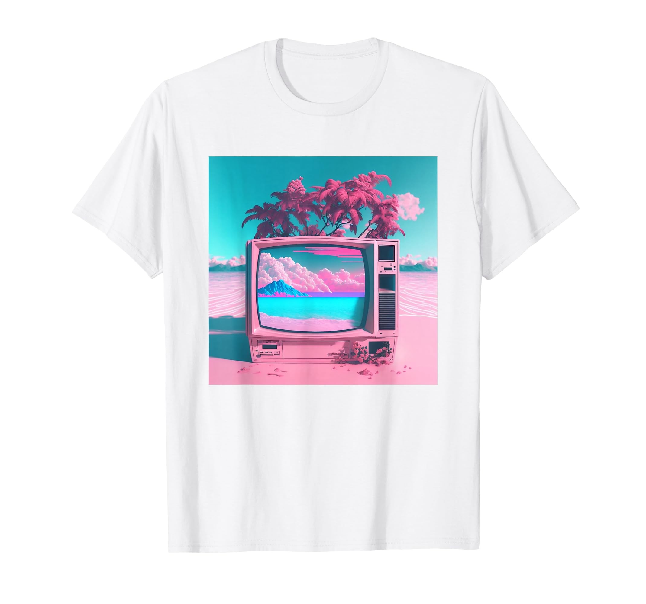 Vaporwave Aesthetic Trippy Vapor Wave T-Shirt - Streetwear Style for Adults - T-Shirt, Sweatshirt, Hoodie