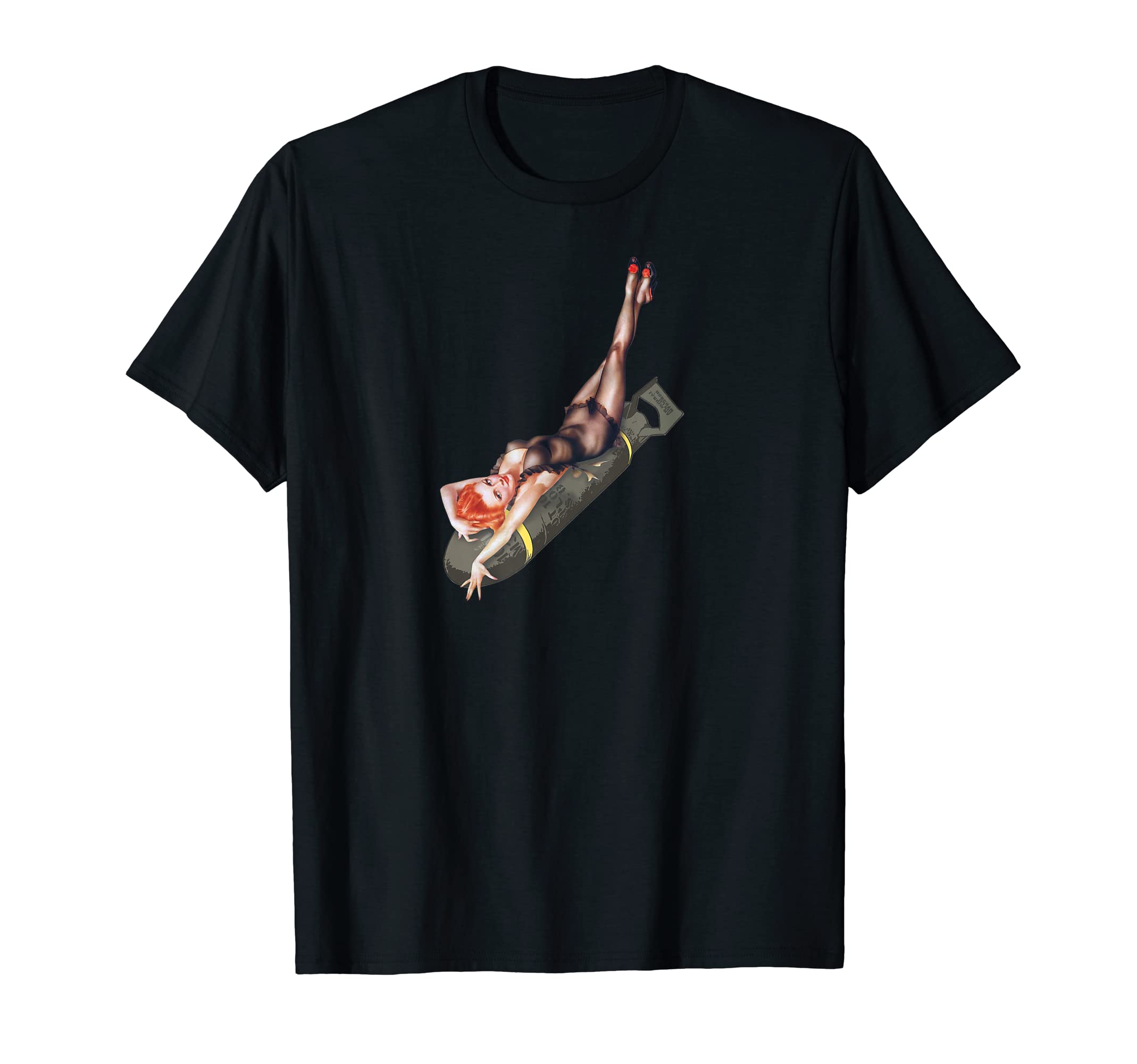 Pin Up Bombs Away Ww2 T-Shirt - Streetwear Style Men Women - T-Shirt, Sweatshirt, Hoodie