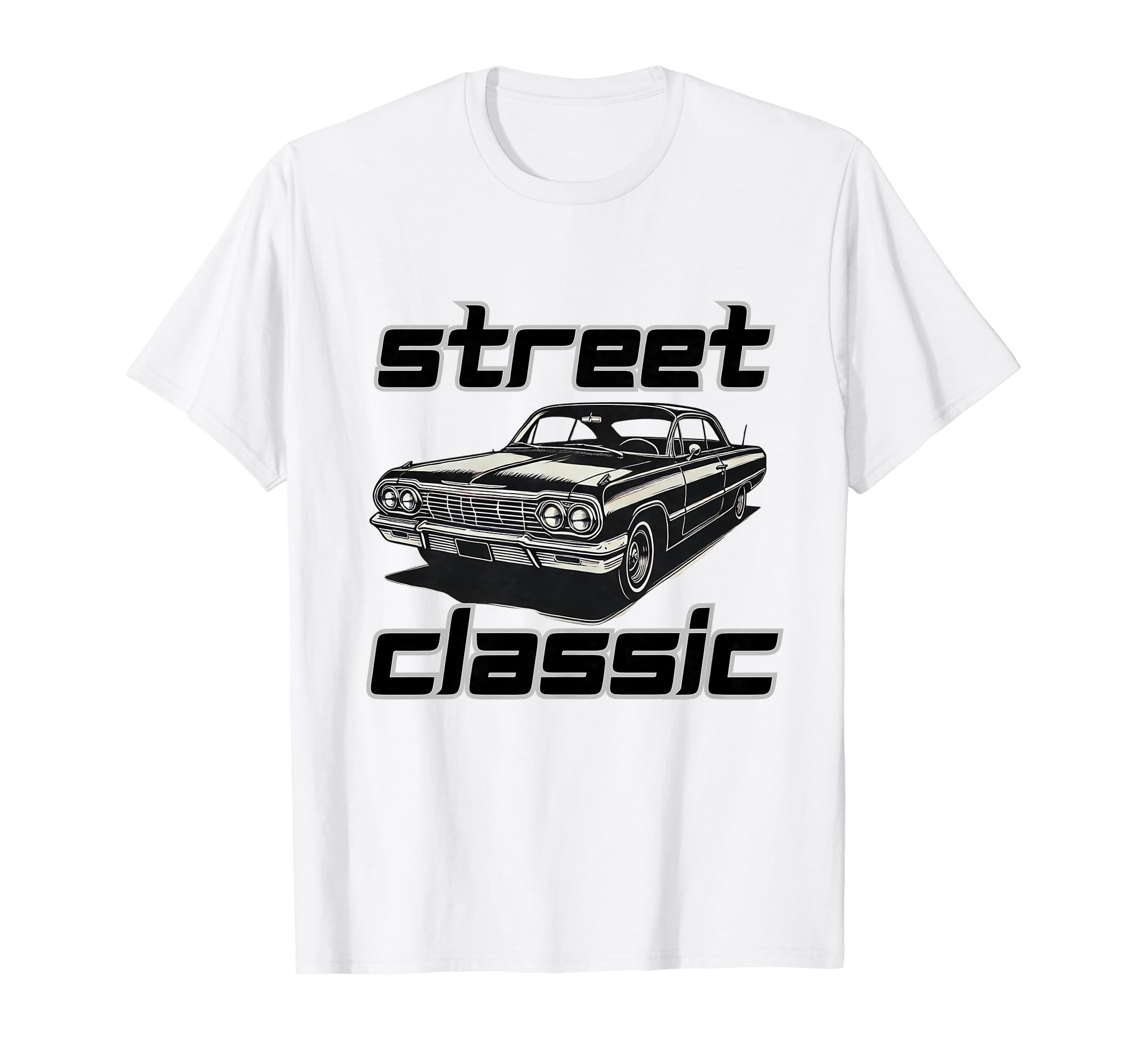 Car Muscle Car American Car Lowrider Car T-Shirt - Graphic Print Men Women - T-Shirt, Sweatshirt, Hoodie