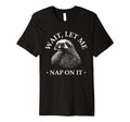 Funny Overthinker Sloth Wait Let Me T-Shirt - Casual Everyday Wear Unisex - T-Shirt, Sweatshirt, Hoodie