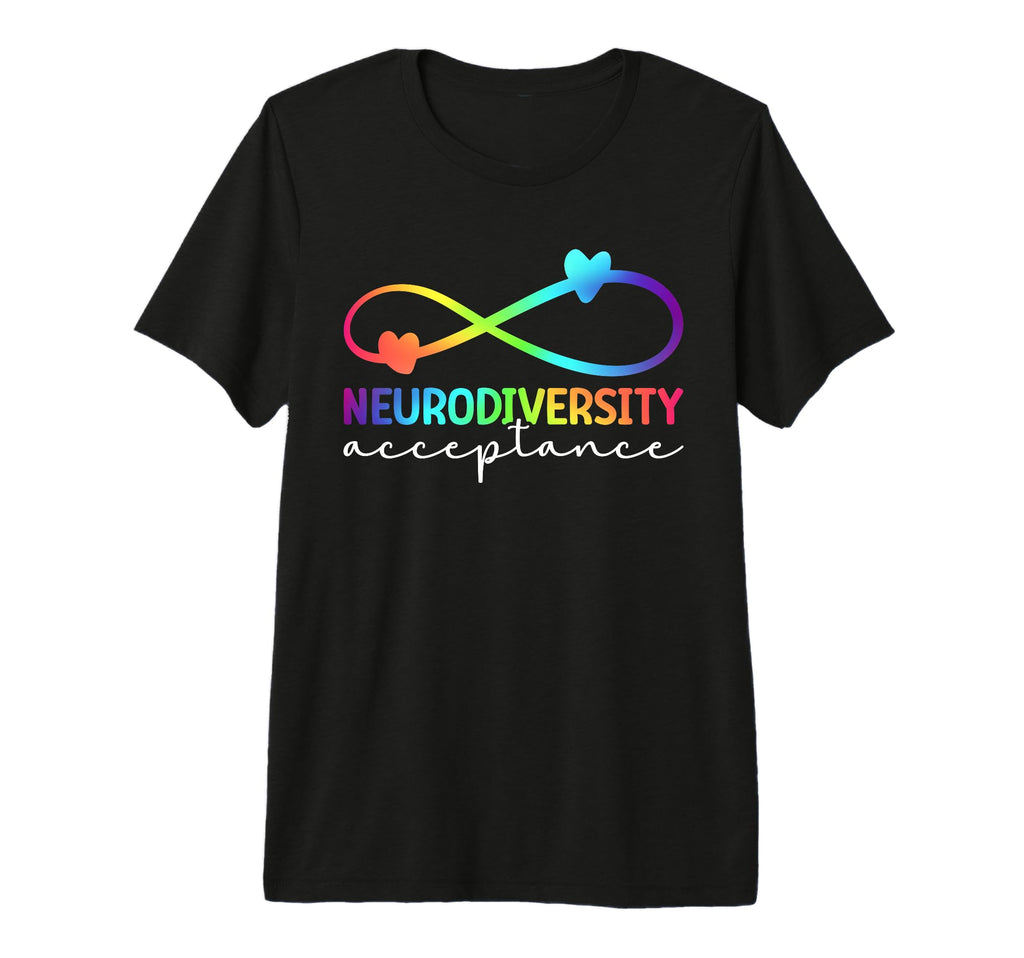 Neurodiversity Acceptance T-Shirt - Aesthetic Graphic for Adults - T-Shirt, Sweatshirt, Hoodie