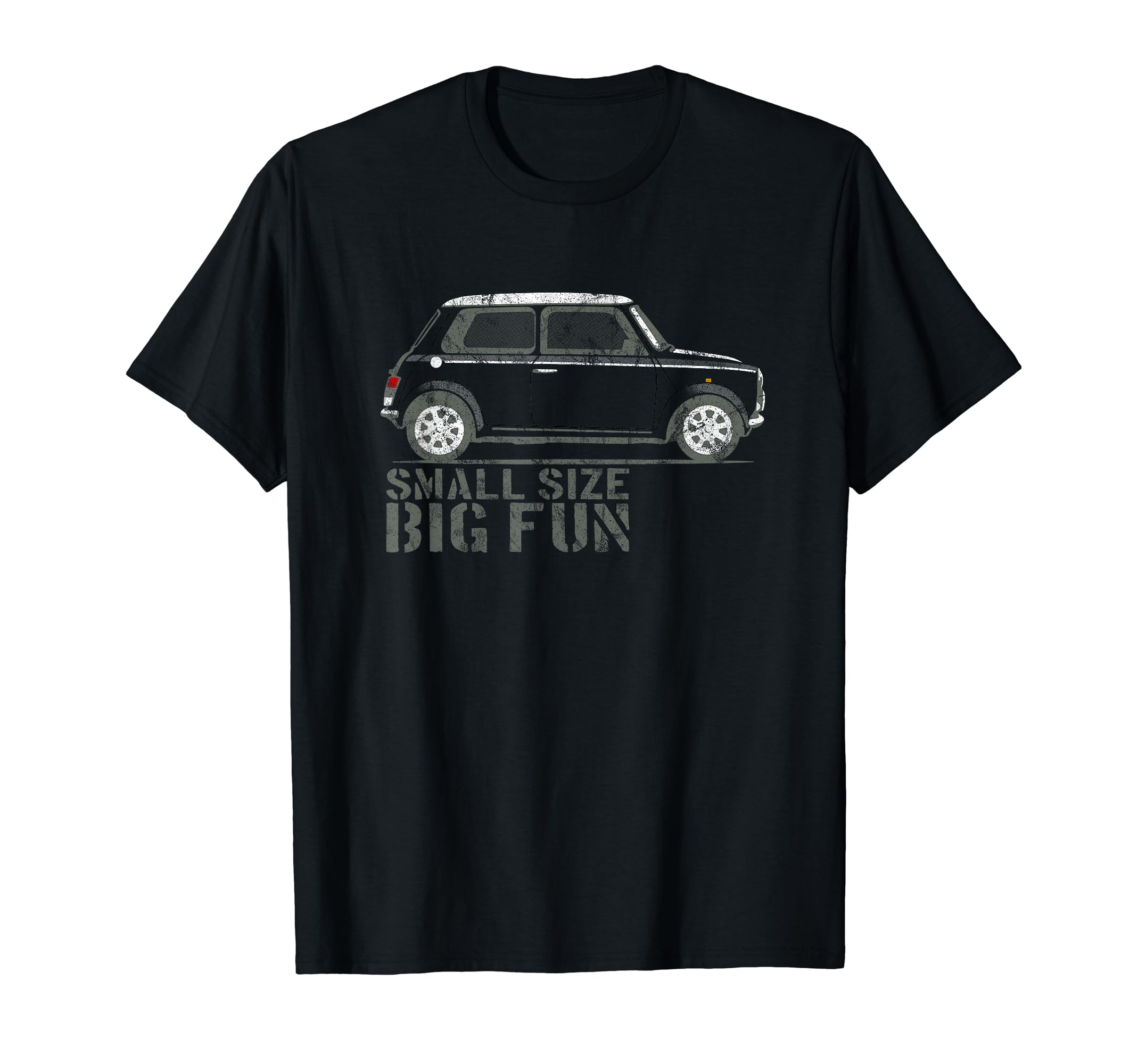 British Car Old School Mini Funny T-Shirt - Trendy Graphic Men Women - T-Shirt, Sweatshirt, Hoodie