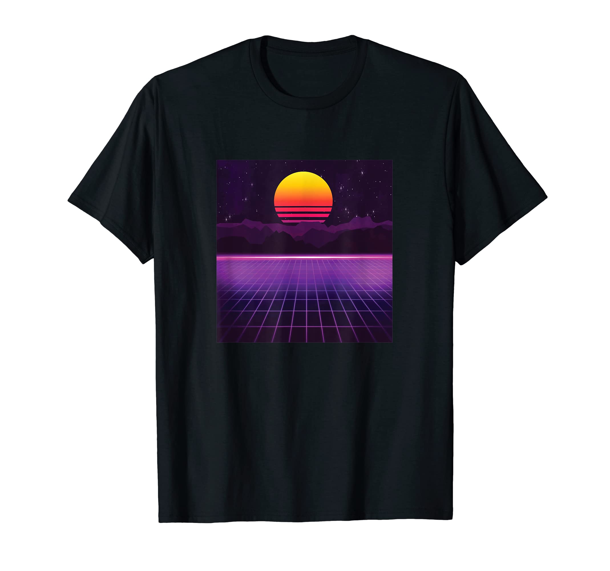 Outrun Synthwave Vaporwave T-Shirt - Aesthetic Graphic for Adults - T-Shirt, Sweatshirt, Hoodie