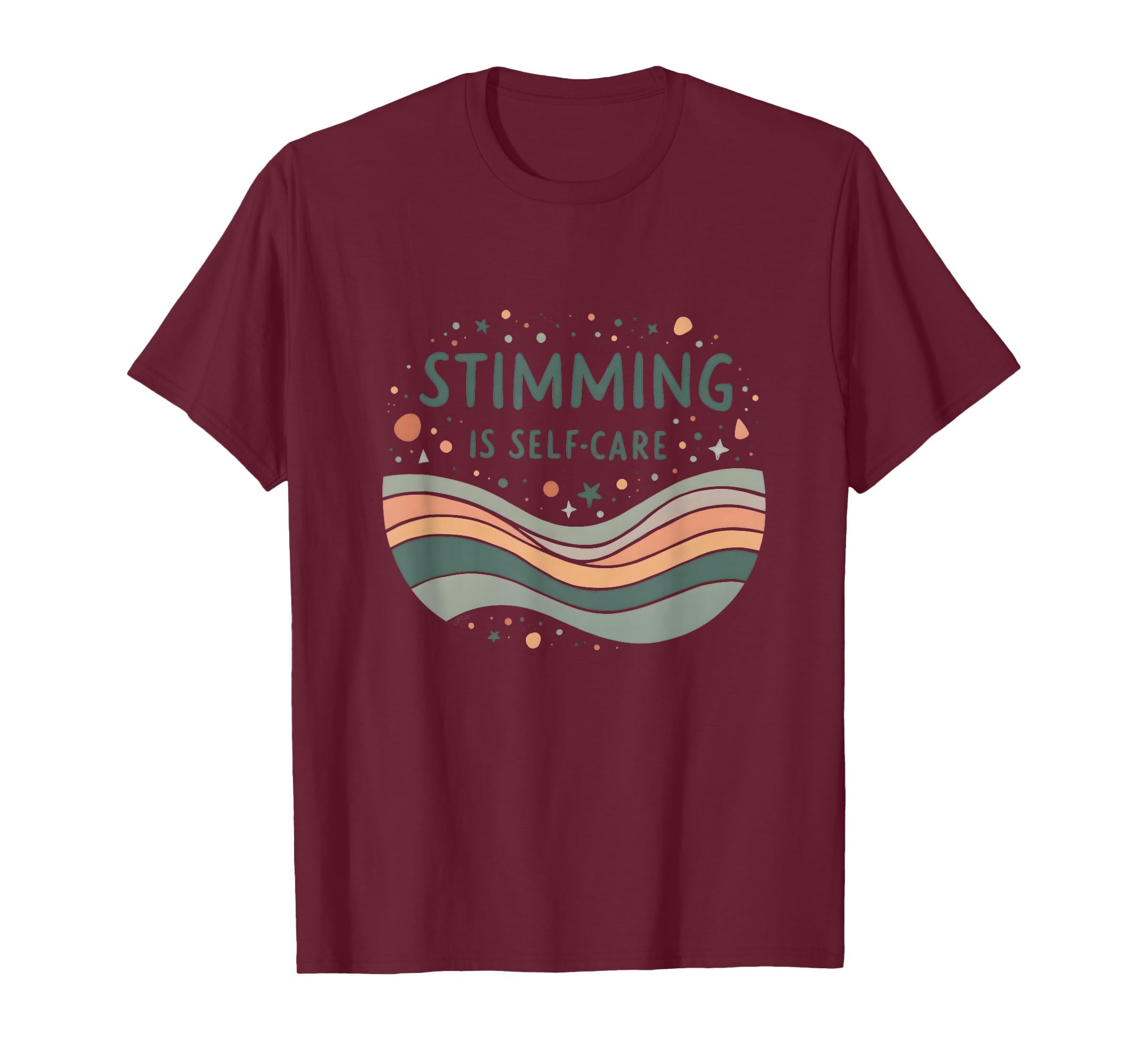 Stimming Is Self Care Autism Awareness T-Shirt - Custom Art Print Unisex - T-Shirt, Sweatshirt, Hoodie
