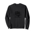 Ceo Overthinking Witty Brain Sweatshirt - Casual Everyday Wear for Adults - T-Shirt, Sweatshirt, Hoodie
