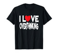 I Love Overthinking Overthinker T-Shirt - Casual Everyday Wear for Adults - T-Shirt, Sweatshirt, Hoodie