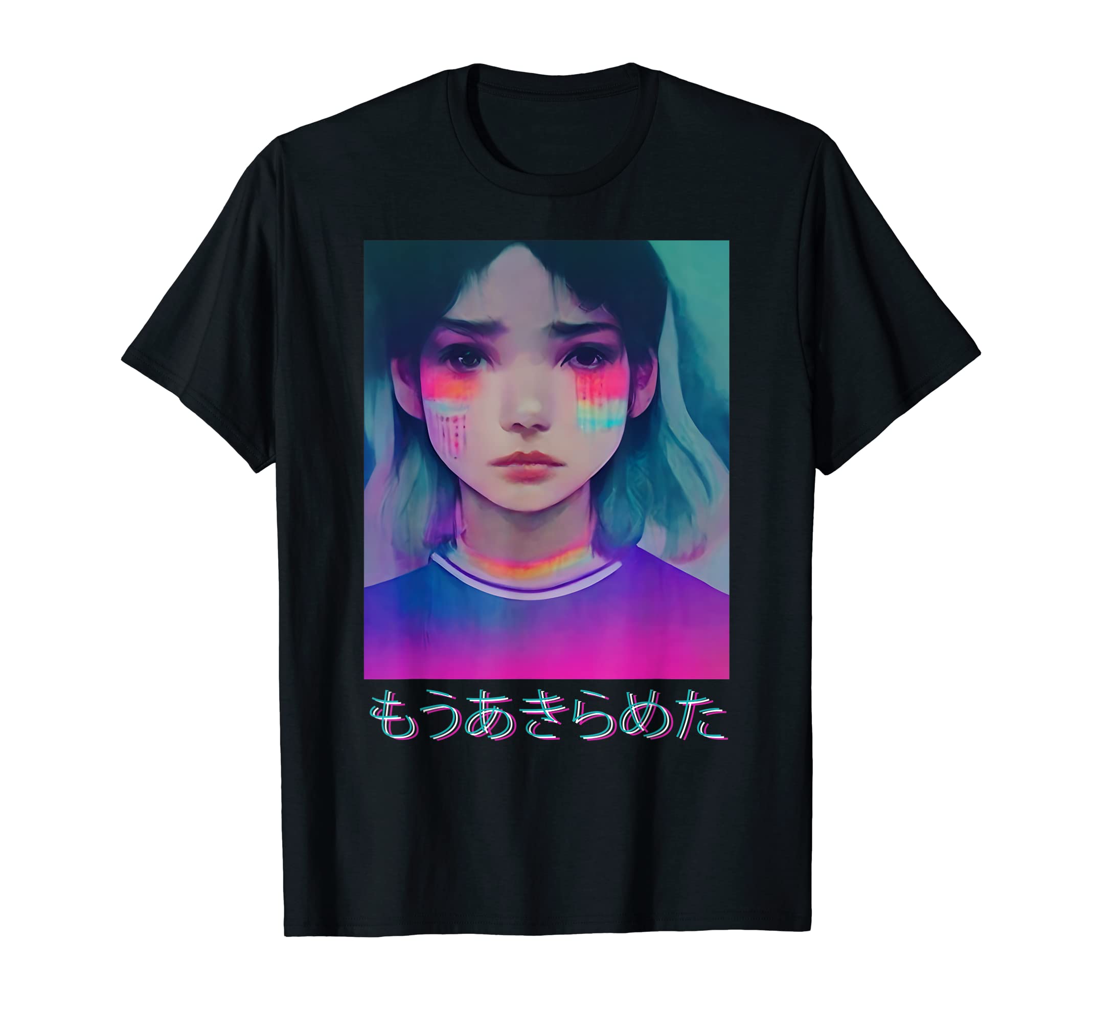 Japanese Vaporwave 80S Sad Anime Im T-Shirt - Streetwear Style Men Women - T-Shirt, Sweatshirt, Hoodie