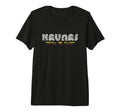 Kaunas Lithuania 70S 80S Type Tri Blend T-Shirt - Novelty Apparel Unisex - T-Shirt, Sweatshirt, Hoodie