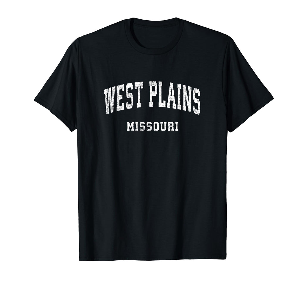 West Plains Missouri Mo Athletic Sports T-Shirt - Unique Graphic Unisex - T-Shirt, Sweatshirt, Hoodie