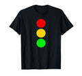 Traffic Signal Stop Caution Go Stop T-Shirt - Minimalist Print for Adults - T-Shirt, Sweatshirt, Hoodie