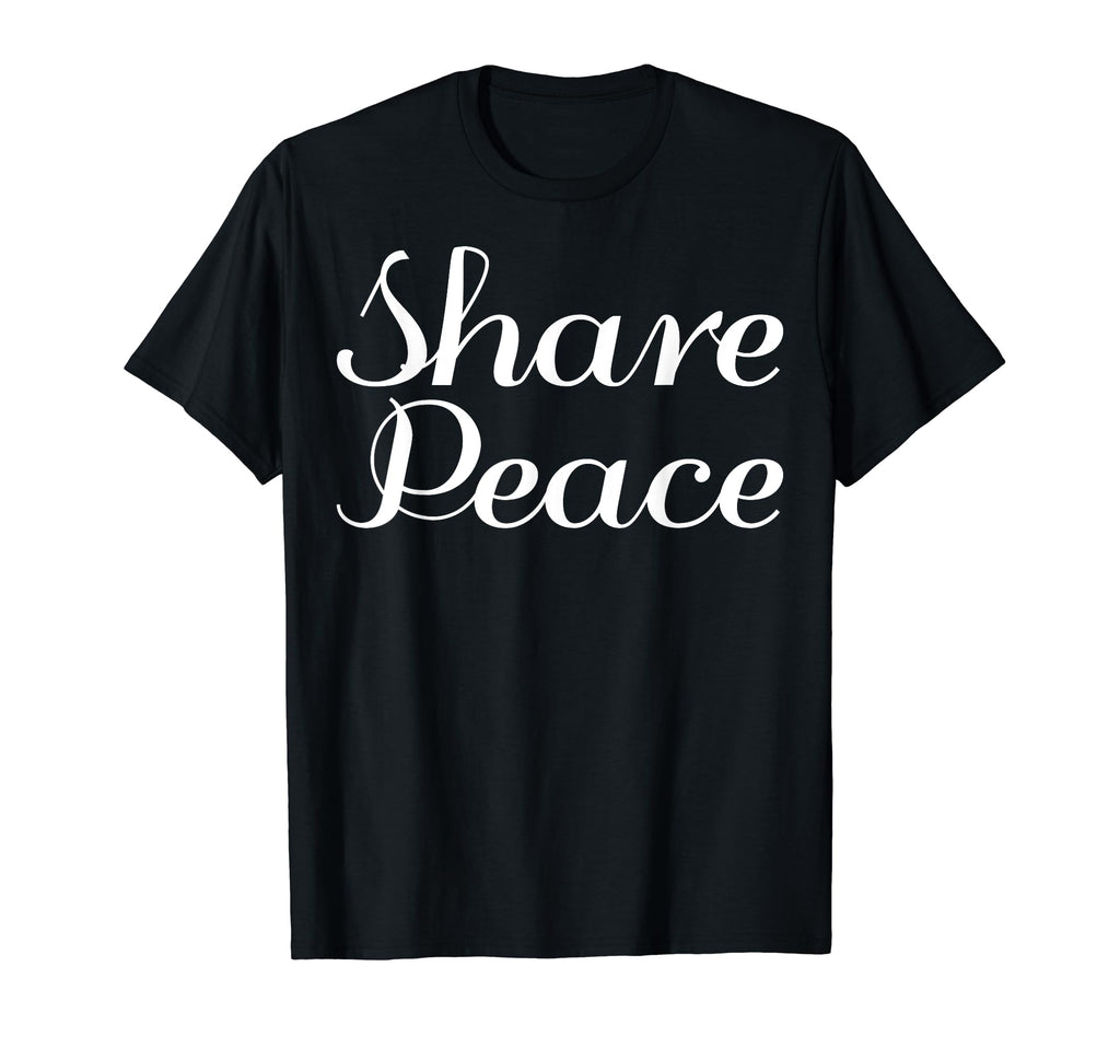 Share Peace Mental Health T-Shirt - Minimalist Print for Adults - T-Shirt, Sweatshirt, Hoodie
