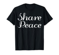 Share Peace Mental Health T-Shirt - Minimalist Print for Adults - T-Shirt, Sweatshirt, Hoodie