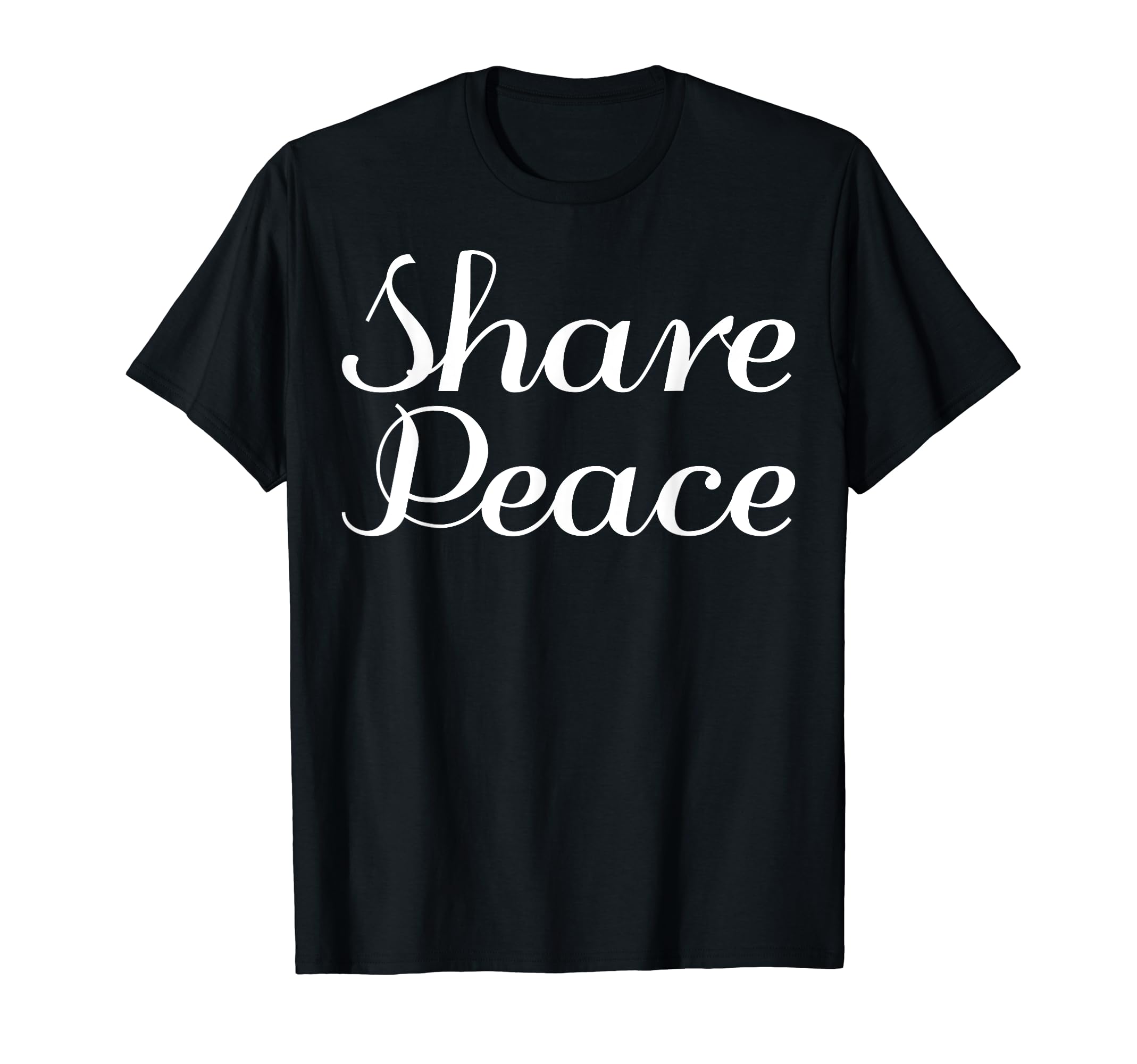 Share Peace Mental Health T-Shirt - Minimalist Print for Adults - T-Shirt, Sweatshirt, Hoodie