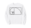 Fibonacci Sequence Golden Ratio Sweatshirt - Streetwear Style Unisex - T-Shirt, Sweatshirt, Hoodie