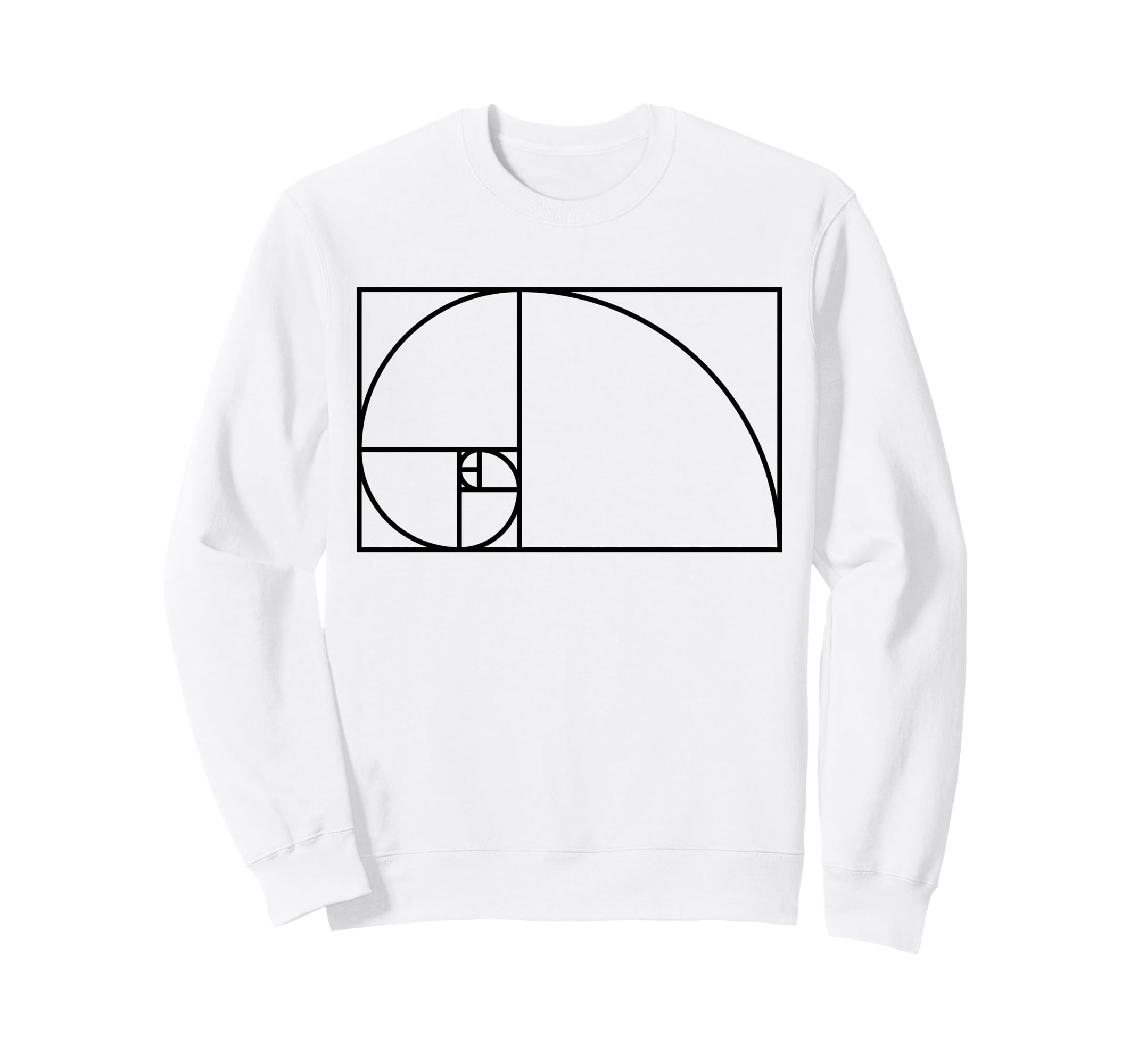 Fibonacci Sequence Golden Ratio Sweatshirt - Streetwear Style Unisex - T-Shirt, Sweatshirt, Hoodie