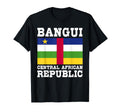 Bangui Central African Republic Flag T-Shirt - Graphic Print for Adults - T-Shirt, Sweatshirt, Hoodie