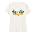 My Ammachi Era Floral Typography Tri Blend T-Shirt - Graphic Print Unisex - T-Shirt, Sweatshirt, Hoodie