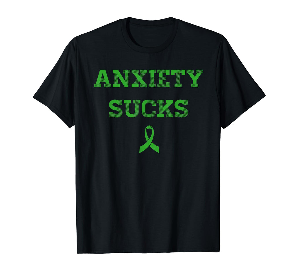 Anxiety Sucks Mental Health Awareness T-Shirt - Unique Graphic Men Women - T-Shirt, Sweatshirt, Hoodie