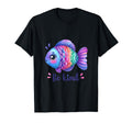 Be Kind Rainbow Fish T-Shirt - Fun Novelty Design for Adults - T-Shirt, Sweatshirt, Hoodie