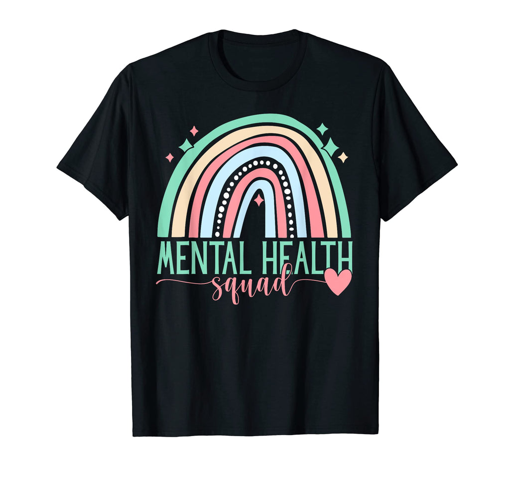 Mental Health Squad Brain Illness T-Shirt - Minimalist Print for Adults - T-Shirt, Sweatshirt, Hoodie