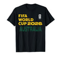 FIFA World CUP26 Australia Block Letters T-Shirt - T-Shirt, Sweatshirt, Hoodie
