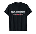 Roskilde Denmark 70S 80S Type Flag T-Shirt - Trendy Graphic Unisex - T-Shirt, Sweatshirt, Hoodie