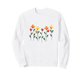 Flowers Boho Gardening Floral Sweatshirt - Unique Graphic for Adults - T-Shirt, Sweatshirt, Hoodie
