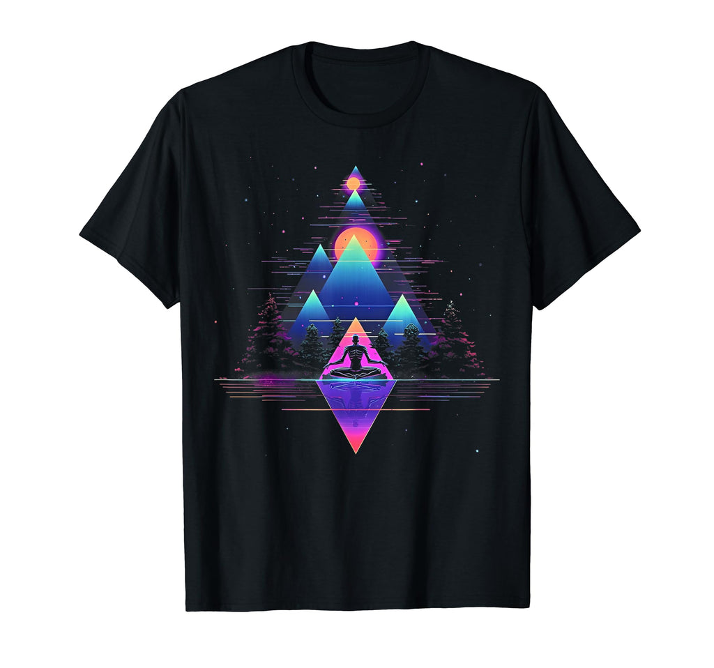 Synthwave Astronaut Cyberpunk 80S Sci Fi T-Shirt - Minimalist Print Unisex - T-Shirt, Sweatshirt, Hoodie