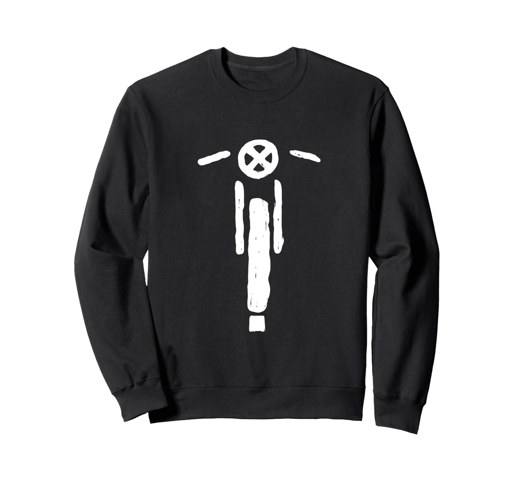 Cafe Racer Road Motorcycle Bike Sweatshirt - Trendy Graphic Men Women - T-Shirt, Sweatshirt, Hoodie