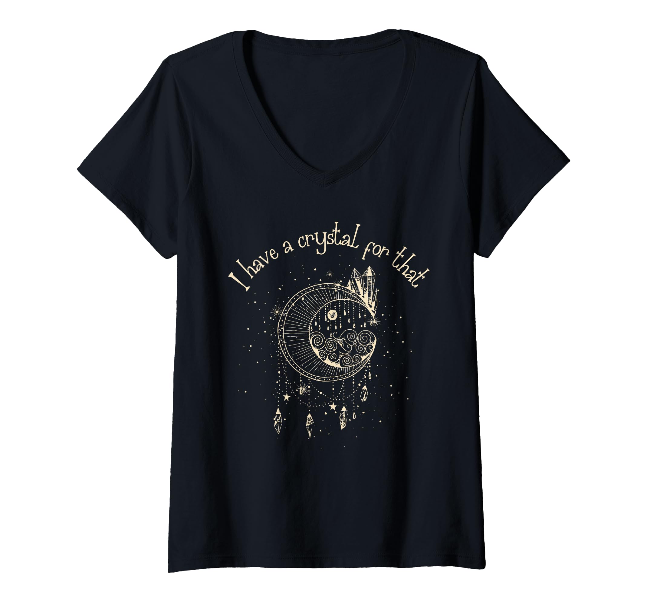 Womens I Have Crystal That Wiccan T-Shirt - Minimalist Print for Adults - T-Shirt, Sweatshirt, Hoodie