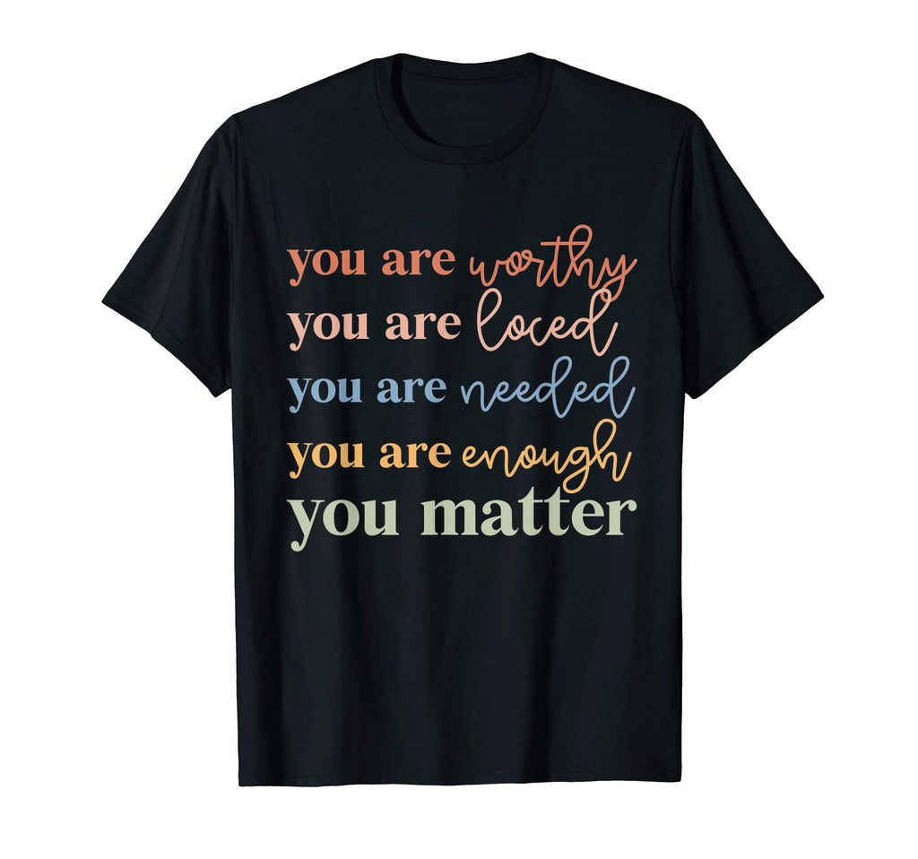 You Matter Kindness Counselor Groovy T-Shirt - Casual Everyday Wear Unisex - T-Shirt, Sweatshirt, Hoodie