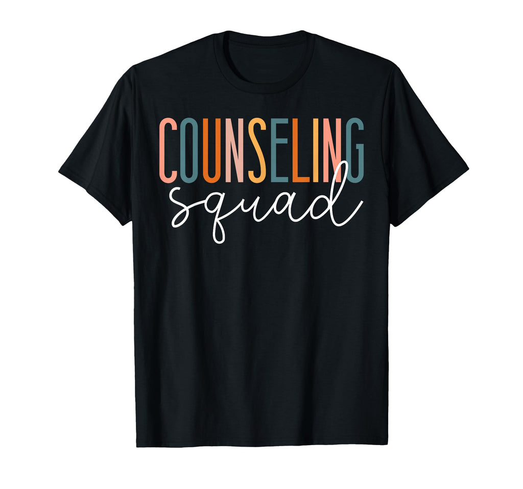 School Counselor Counseling Squad T-Shirt - Novelty Apparel Men Women - T-Shirt, Sweatshirt, Hoodie