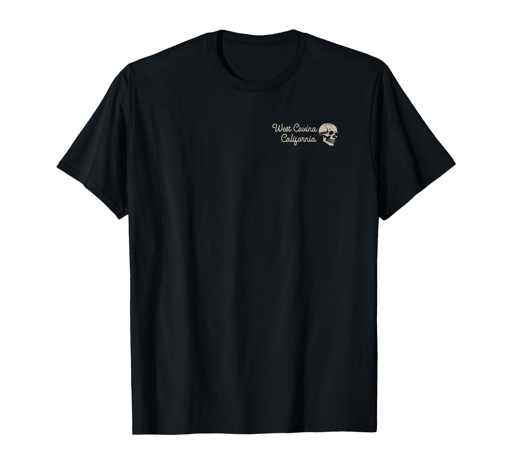 West Covina California Ca Surfer Front Back T-Shirt - Trendy Graphic Unisex - T-Shirt, Sweatshirt, Hoodie