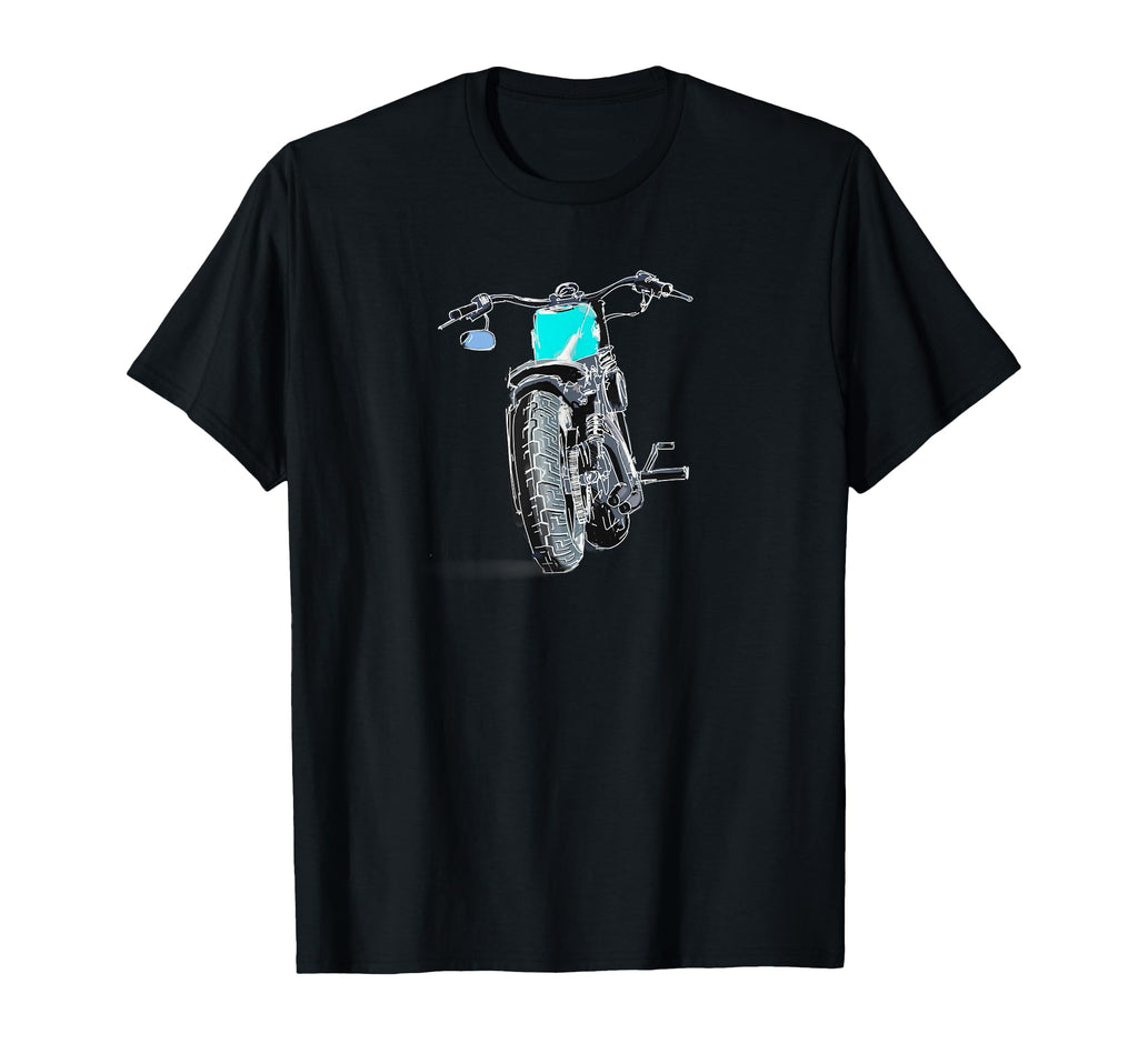 Fat Bobber Sportster Motorcycle T-Shirt - Graphic Print for Adults - T-Shirt, Sweatshirt, Hoodie