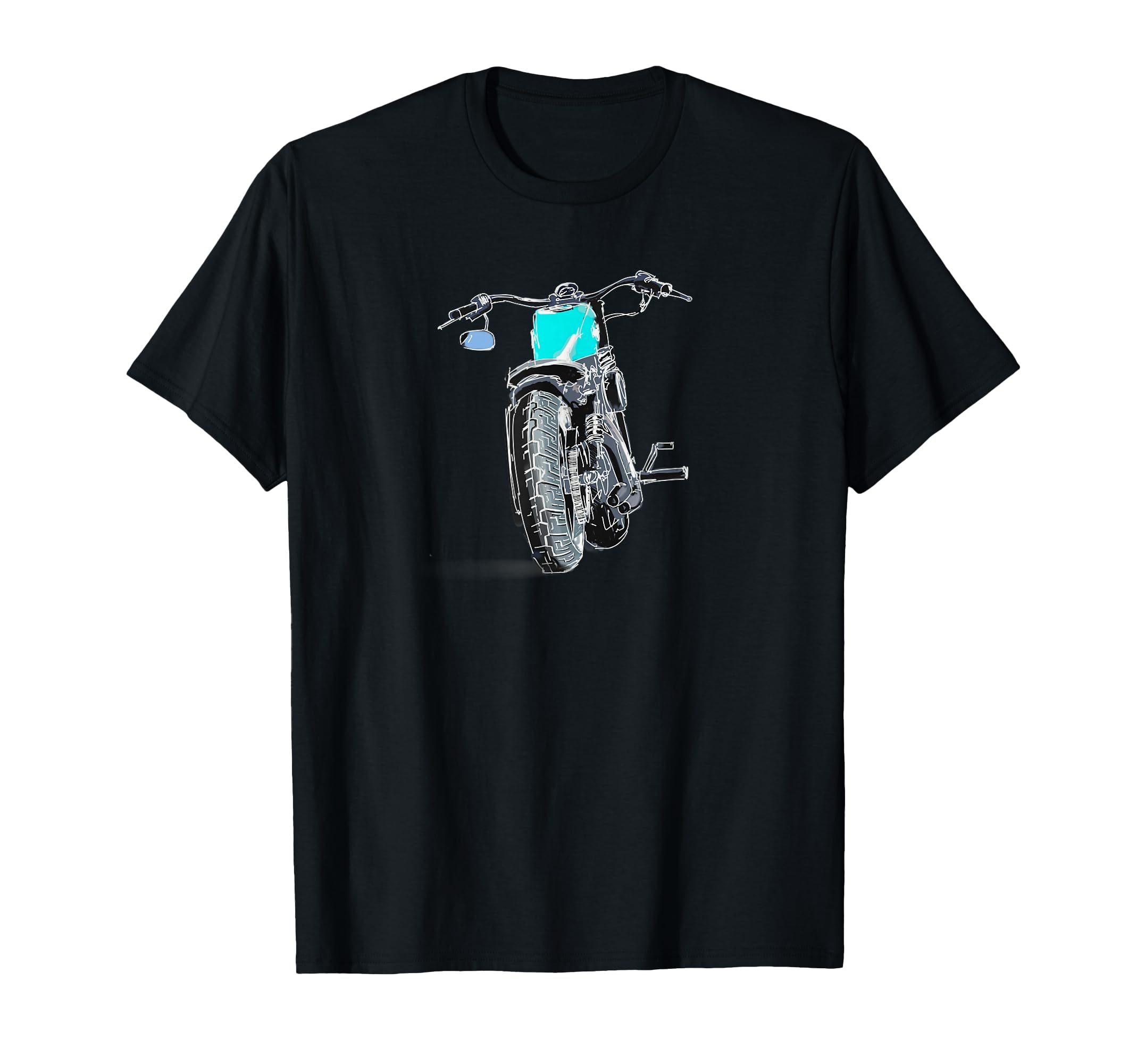Fat Bobber Sportster Motorcycle T-Shirt - Graphic Print for Adults - T-Shirt, Sweatshirt, Hoodie