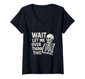 Womens Wait Let Me Overthink This T-Shirt - Aesthetic Graphic Men Women - T-Shirt, Sweatshirt, Hoodie