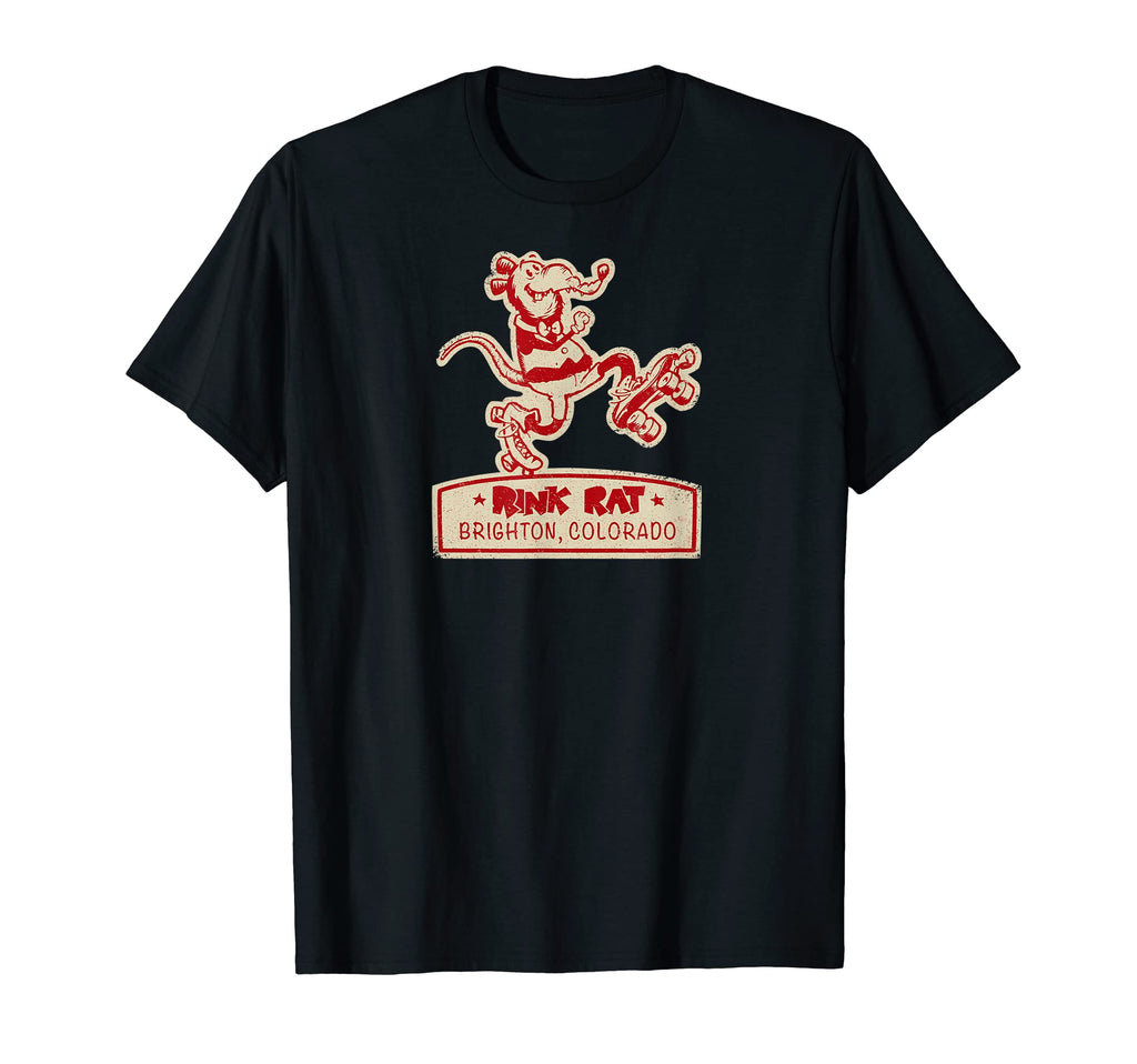 Rollerskating Rink Rat Brighton T-Shirt - Trendy Graphic for Adults - T-Shirt, Sweatshirt, Hoodie