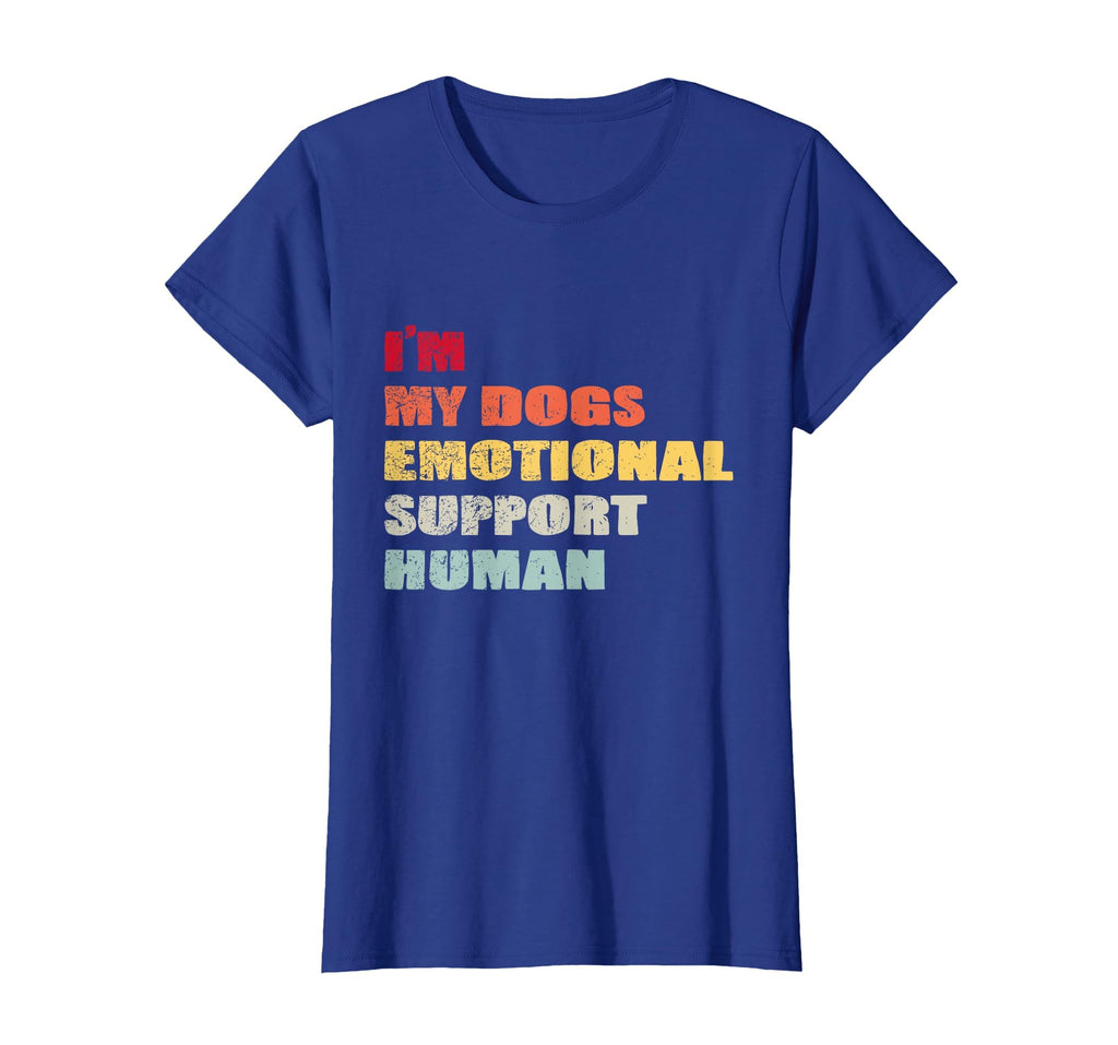Im My Dogs Emotional Support Human T-Shirt - Minimalist Print Unisex - T-Shirt, Sweatshirt, Hoodie
