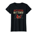 Anti Social Butterfly Goth Gothic T-Shirt - Unique Graphic Men Women - T-Shirt, Sweatshirt, Hoodie