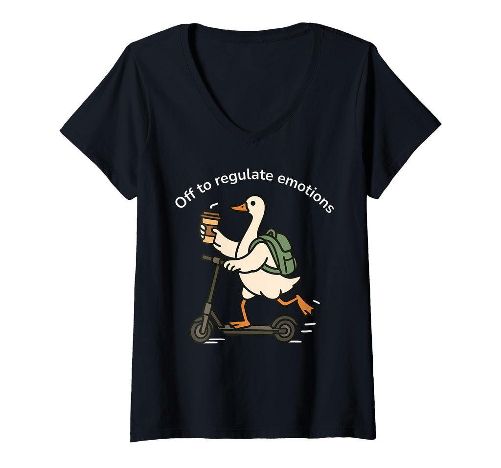 Womens Off To Regulate Emotions Funny T-Shirt - Custom Art Print Men Women - T-Shirt, Sweatshirt, Hoodie