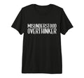 Misunderstood Overthinker Funny T-Shirt - Custom Art Print for Adults - T-Shirt, Sweatshirt, Hoodie